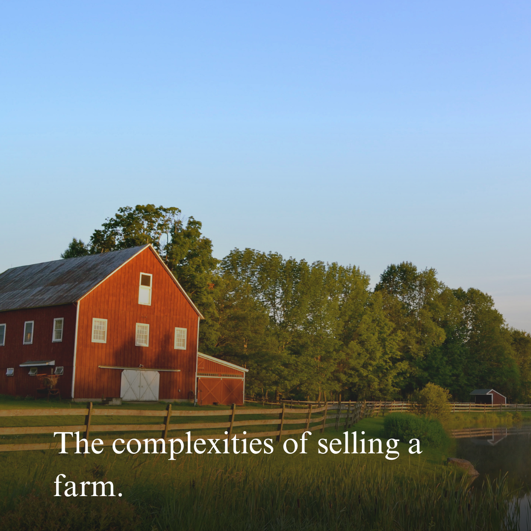Selling a Farm vs. Selling a Home in Maryland: What You Need to Know